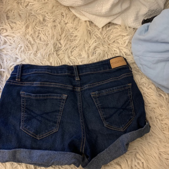 Aeropostale flex effects denim midi shorts - Picture 3 of 3